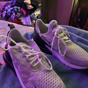 Air Max 270 Cream, Grey and Black Men's Sneakers